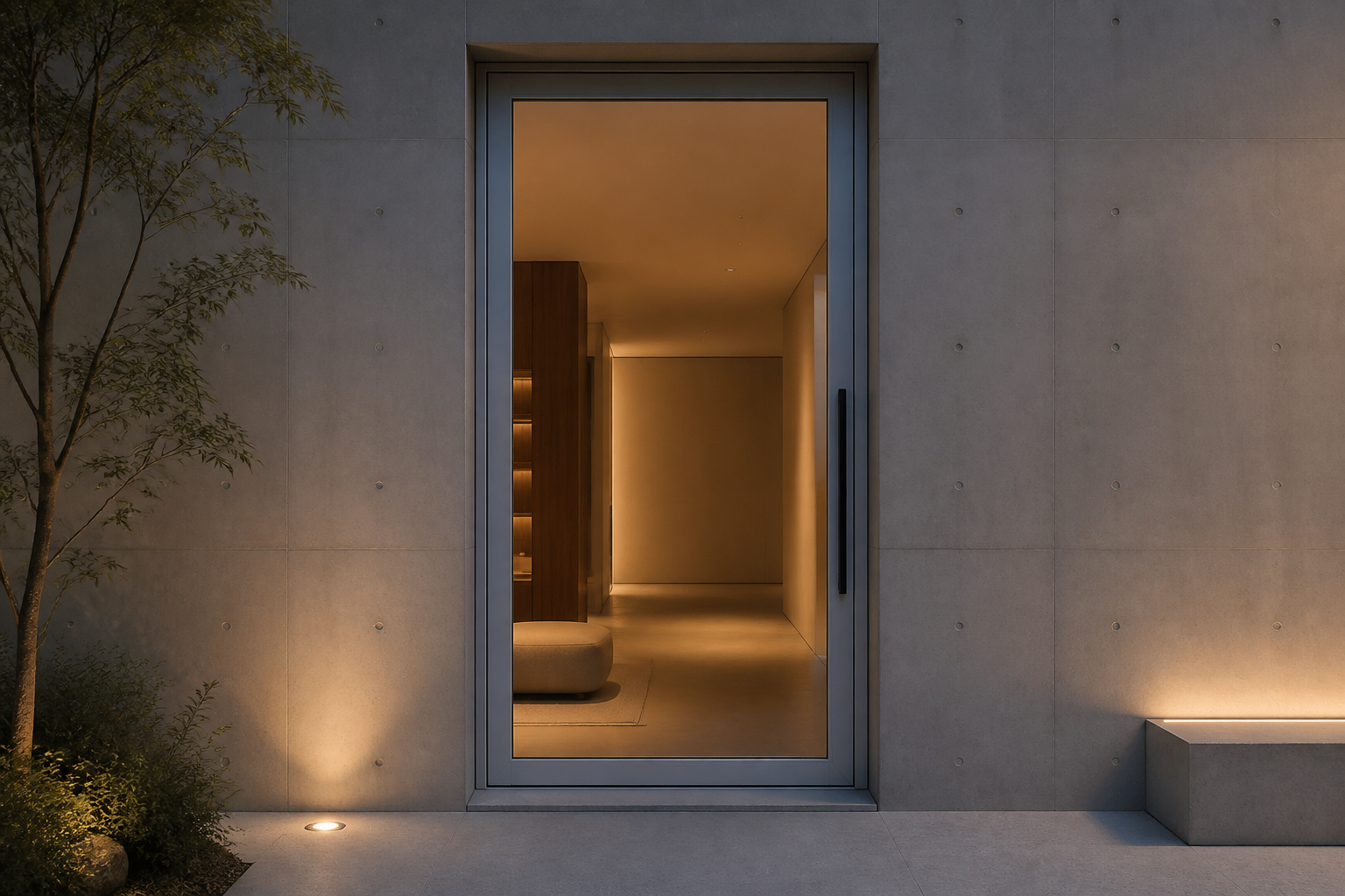 VLX 100 Pivot Door in Miami Gardens, FL | Sightline Windows & Doors Miami Gardens - detail 2
